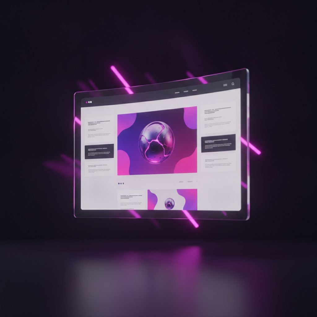 Diseño de página web profesional y moderno